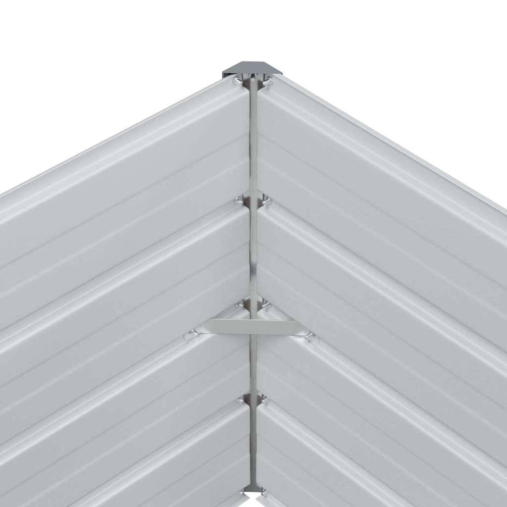 Prolenta Premium - Jardinière acier marron 100 x 100 x 45 cm - Prolenta premium p323.6 - Image 10