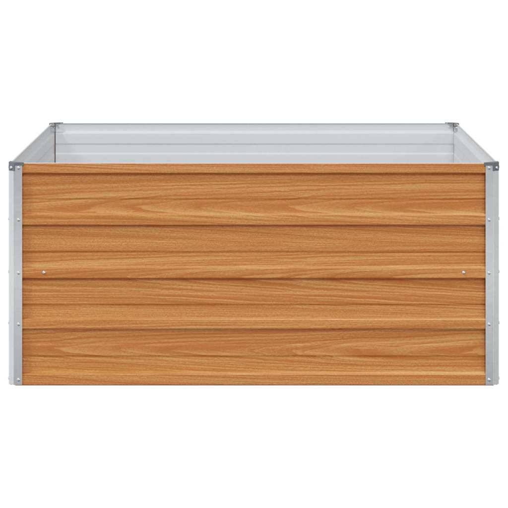 Prolenta Premium - Jardinière acier marron 100 x 100 x 45 cm - Prolenta premium p323.6 - Image 5