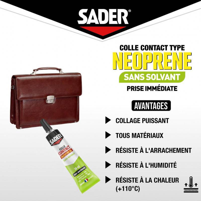 Sader - COLLE CONTACT S/SOLV TUBE 30 ML - Image 3