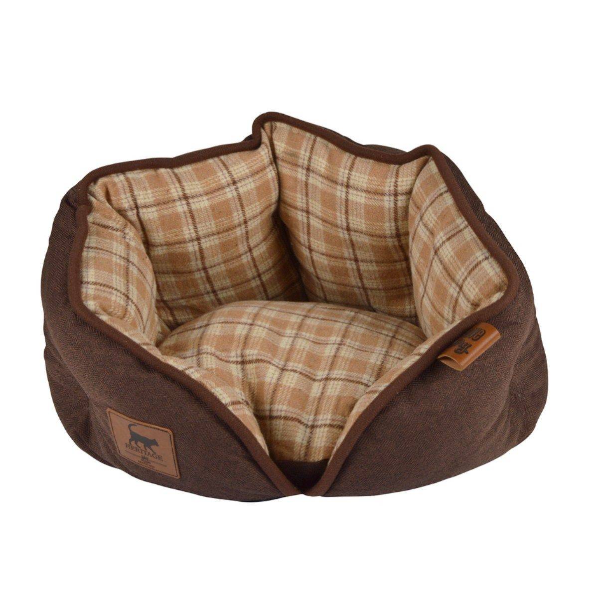 Love Story - Panier pour Chien & Chat "Héritage" 40cm Noisette - Image 1