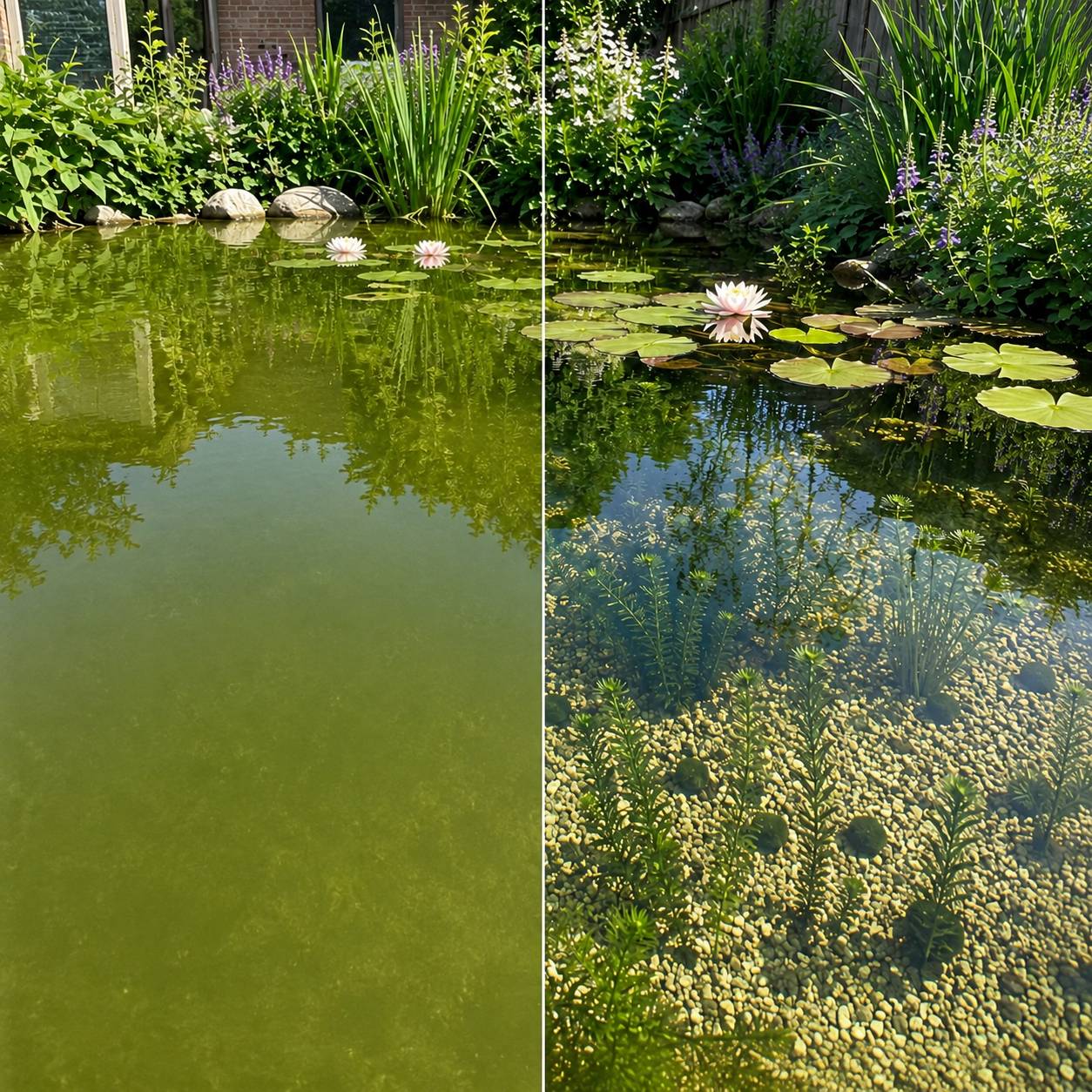 Kit plantes oxygénantes bassin 100-1.000 L - contre algues et eau verte - Image 4