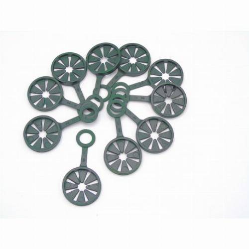 Lot de 10 Assembleurs Tipi Ø11mm pour Tuteur - Jardin Vertical - Imagen 2