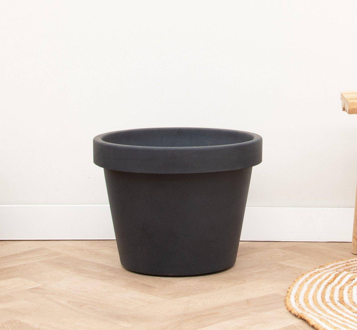 Pot Lira anthracite 95 cm- La Green Touch - Imagen 2