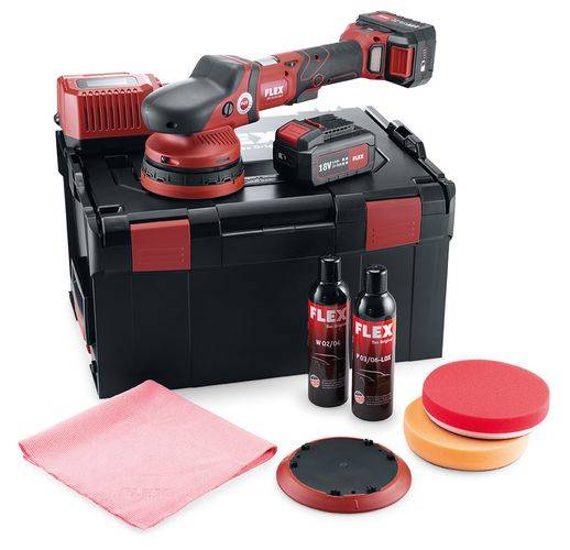 Polisseuse excentrique 18V XFE 15 150 18.0-EC/5.0 P-Set C FLEX - 2 batteries + chargeur - en coffret - 461237 - Imagen 1
