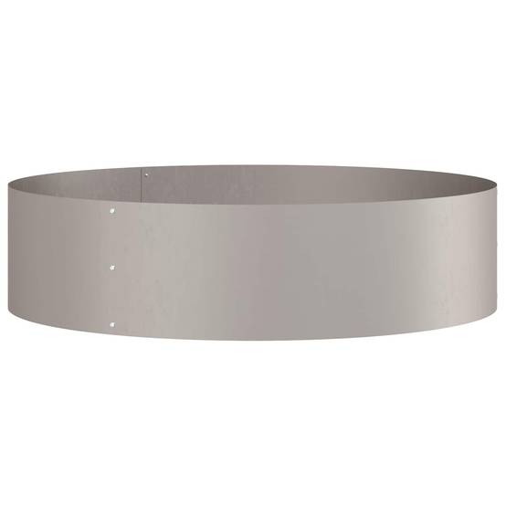 Cercle de Jardin Acier Patiné Effet Rouille Décoratif pour Arbre Ø 80x20 cm Marron - ComfortXL Outdoor Living - Image 2