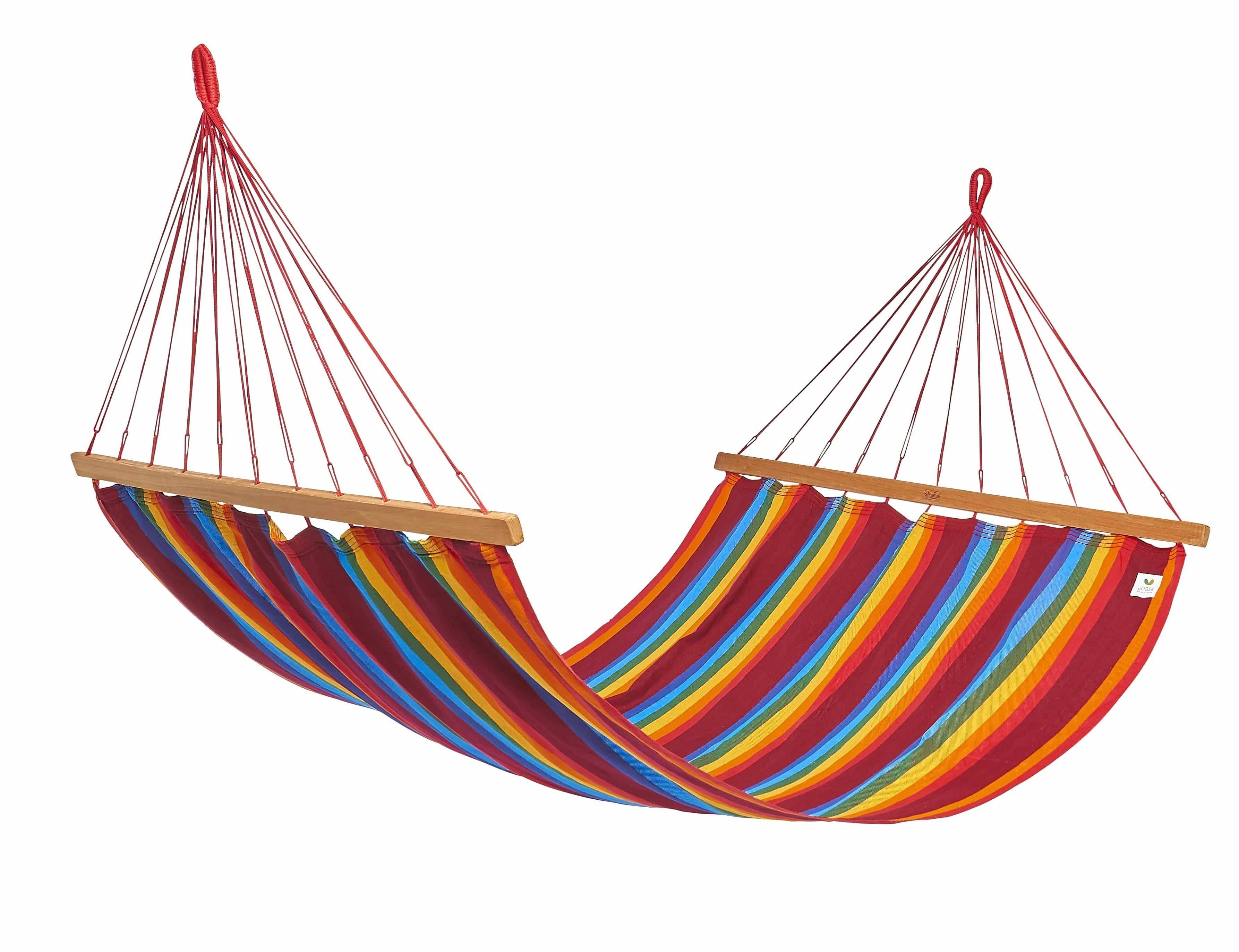Jobek - Hamac KOUPLE 350x140 cm en Polypropylène Fortaleza certifié FSC 100% JOBEK - Imagen 1
