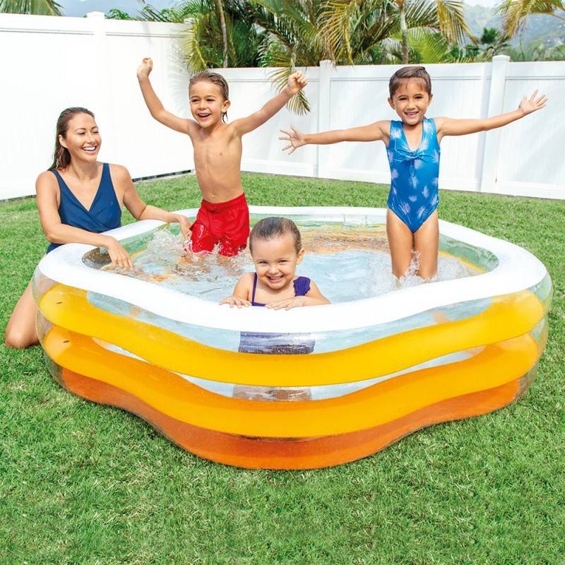 Intex - Piscine enfant forme étoile orange Intex - Imagen 1
