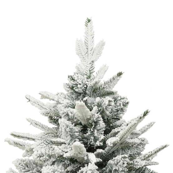 Vidaxl - Sapin de Noël artificiel à flocons de neige Vert 180 cm PVC/PE vidaXL 328494 - Image 5