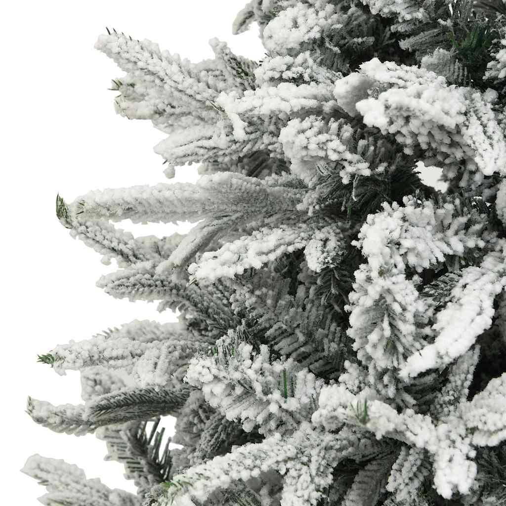 Vidaxl - Sapin de Noël artificiel à flocons de neige Vert 180 cm PVC/PE vidaXL 328494 - Image 6