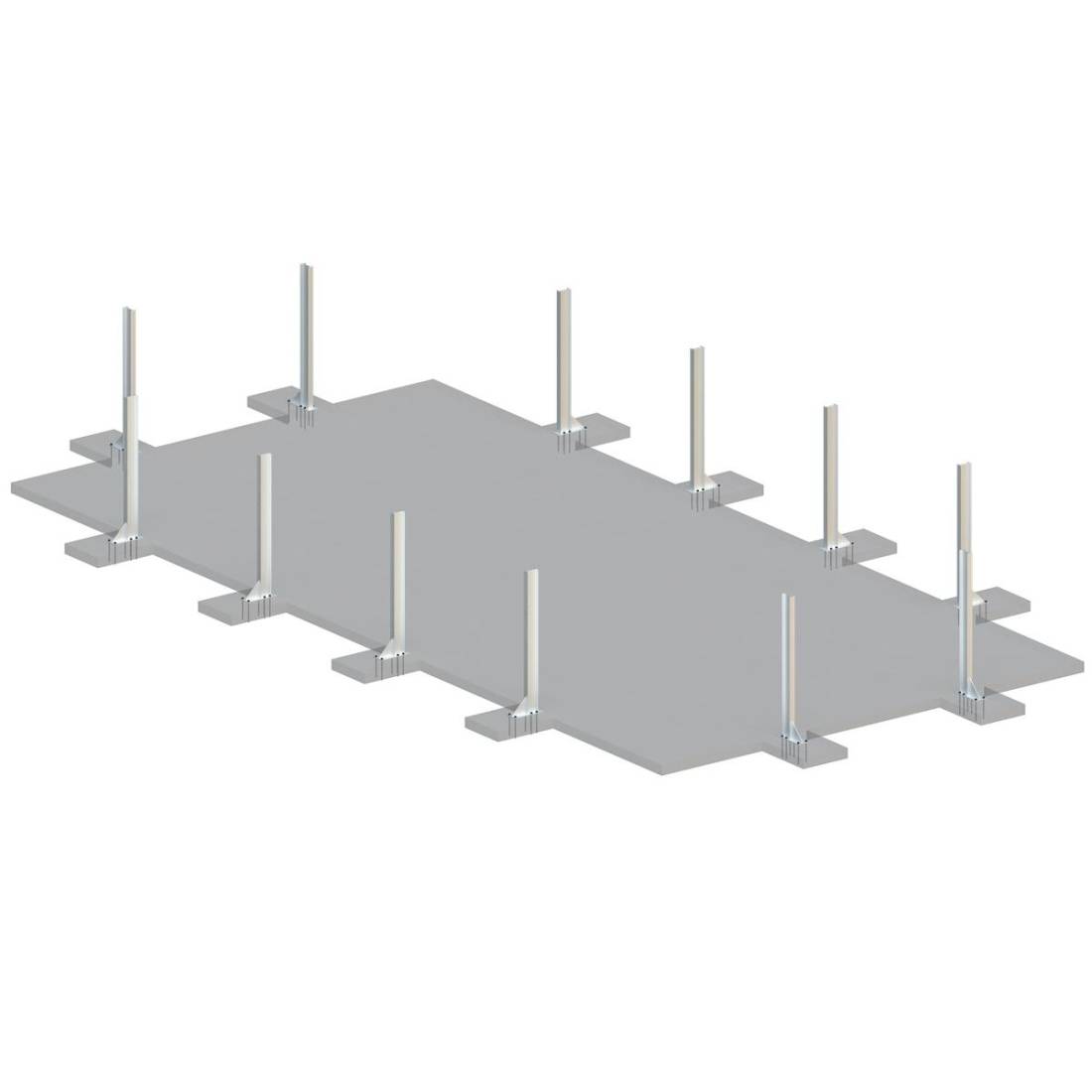 Altanka - Piscine hors sol en bois AQUA 10.2 x 5.2 - H.1.45 m avec plage, bleu pâle, fixations à visser - BAS7310OSPL+PLA310 - ALTANKA - Image 5