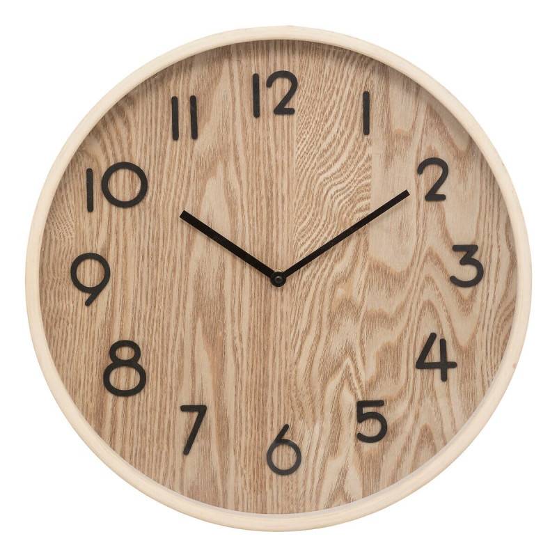 Horloge D38 Ivana bois clair Atmosphera - Imagen 1