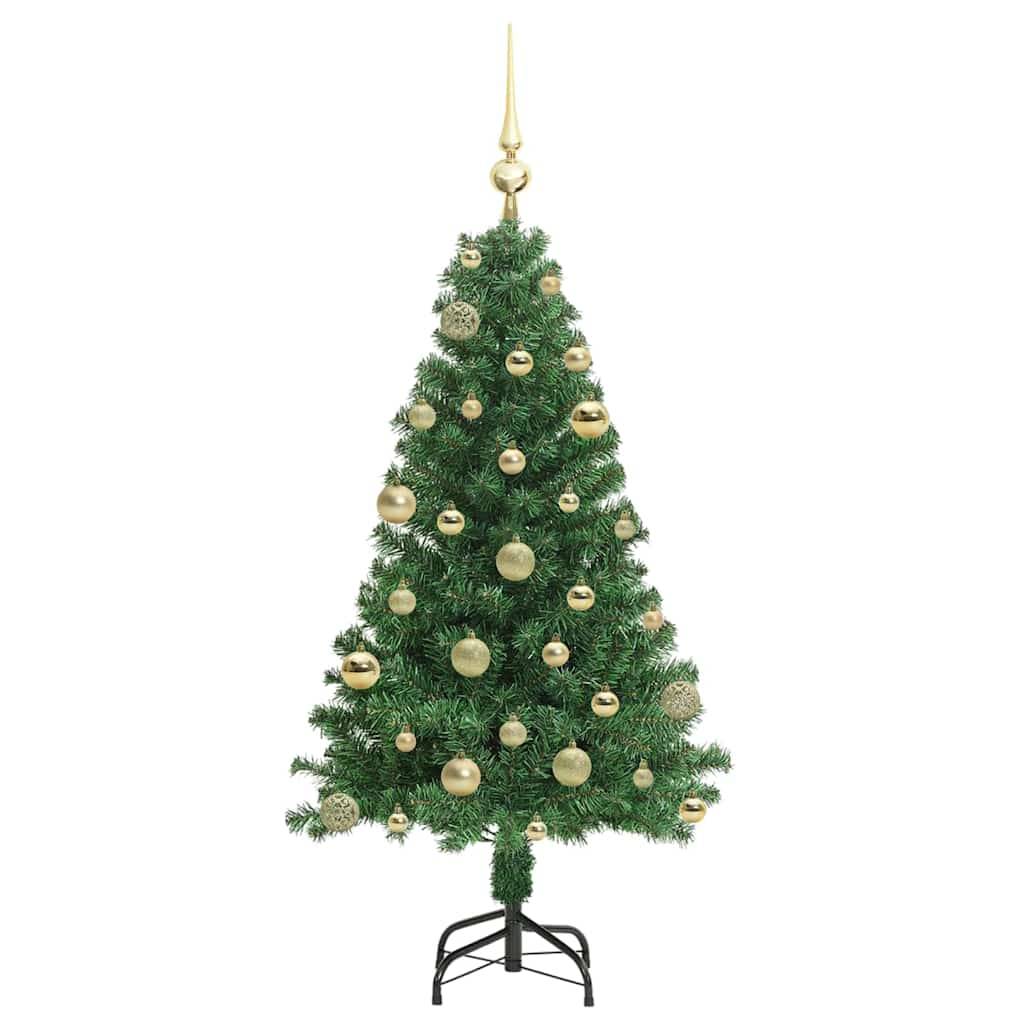 ComfortXL - Sapin de Noël 120cm PVC pour Salon, Kit Complet avec Lumières et Ornements – ComfortXL Outdoor Living - Image 4