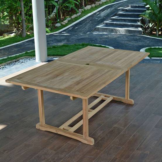 Salon de jardin en teck massif Thira, 12 places - TECK'Attitude - Image 3
