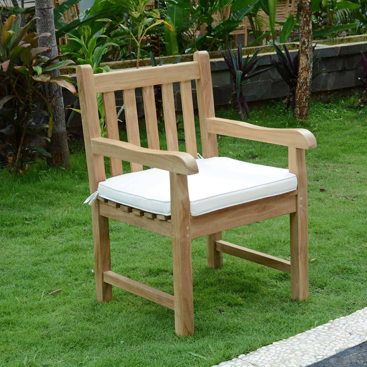 Coussin Ecru pour fauteuils Boston et Brighton - TECK'Attitude - Imagen 3