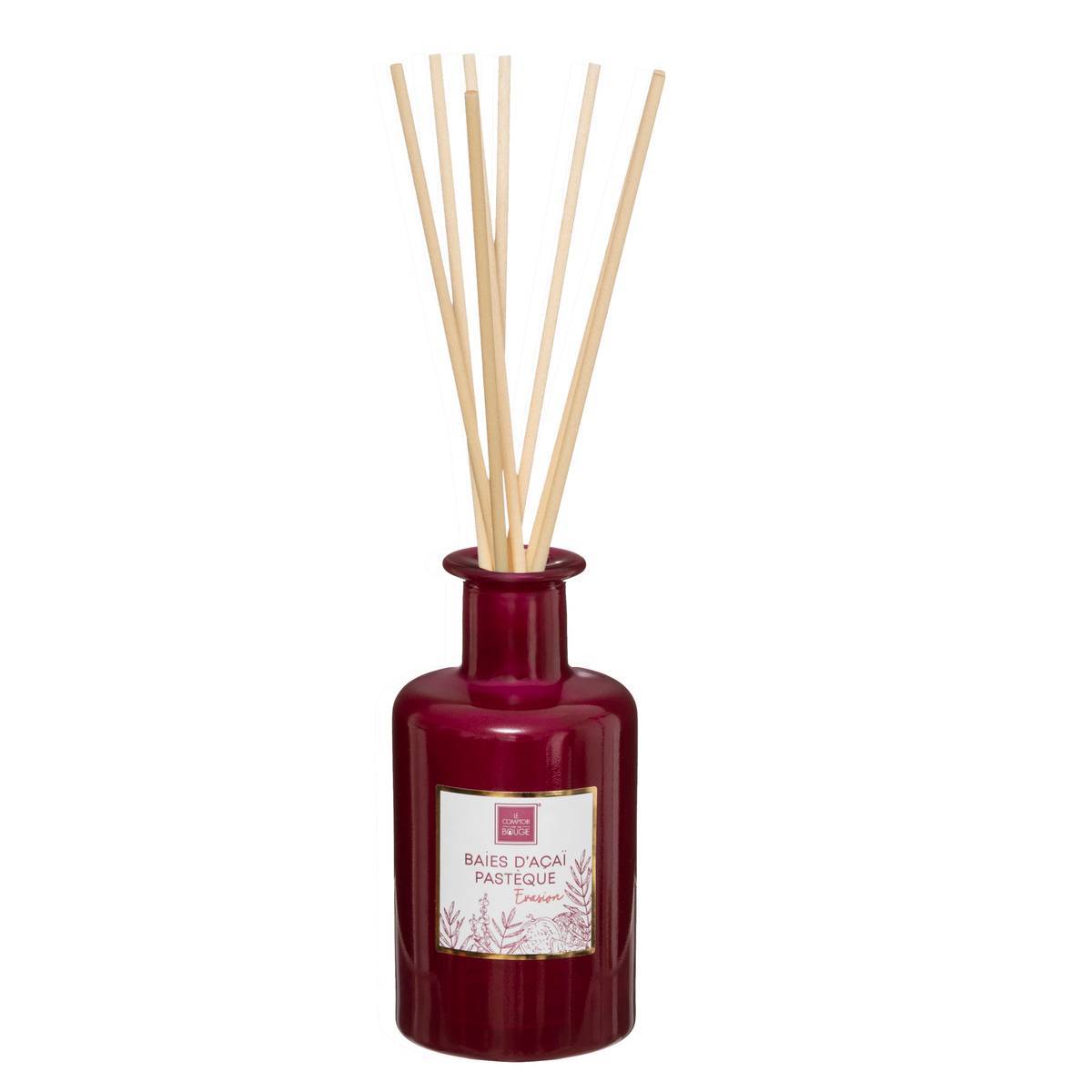 Atmosphera - Diffuseur de parfum Maël 200ml verre baies d'acaï pastèque - Atmosphera Créateur d'intérieur - Imagen 1
