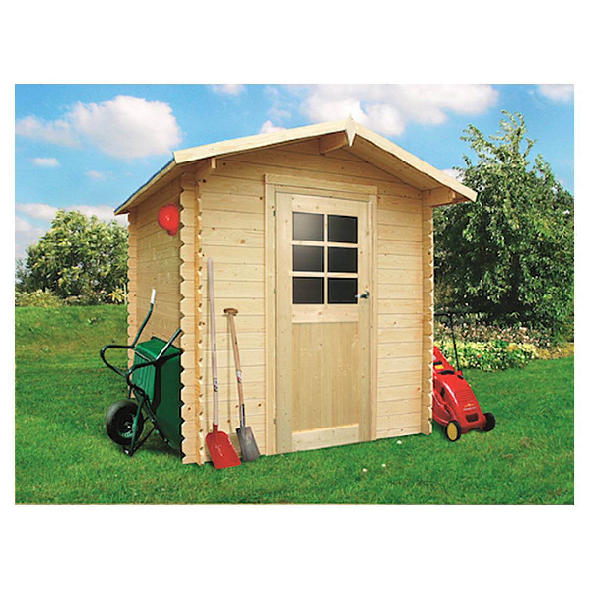 Abri de Jardin SOLID SUPERIA Essen en Bois - 198x198x218cm