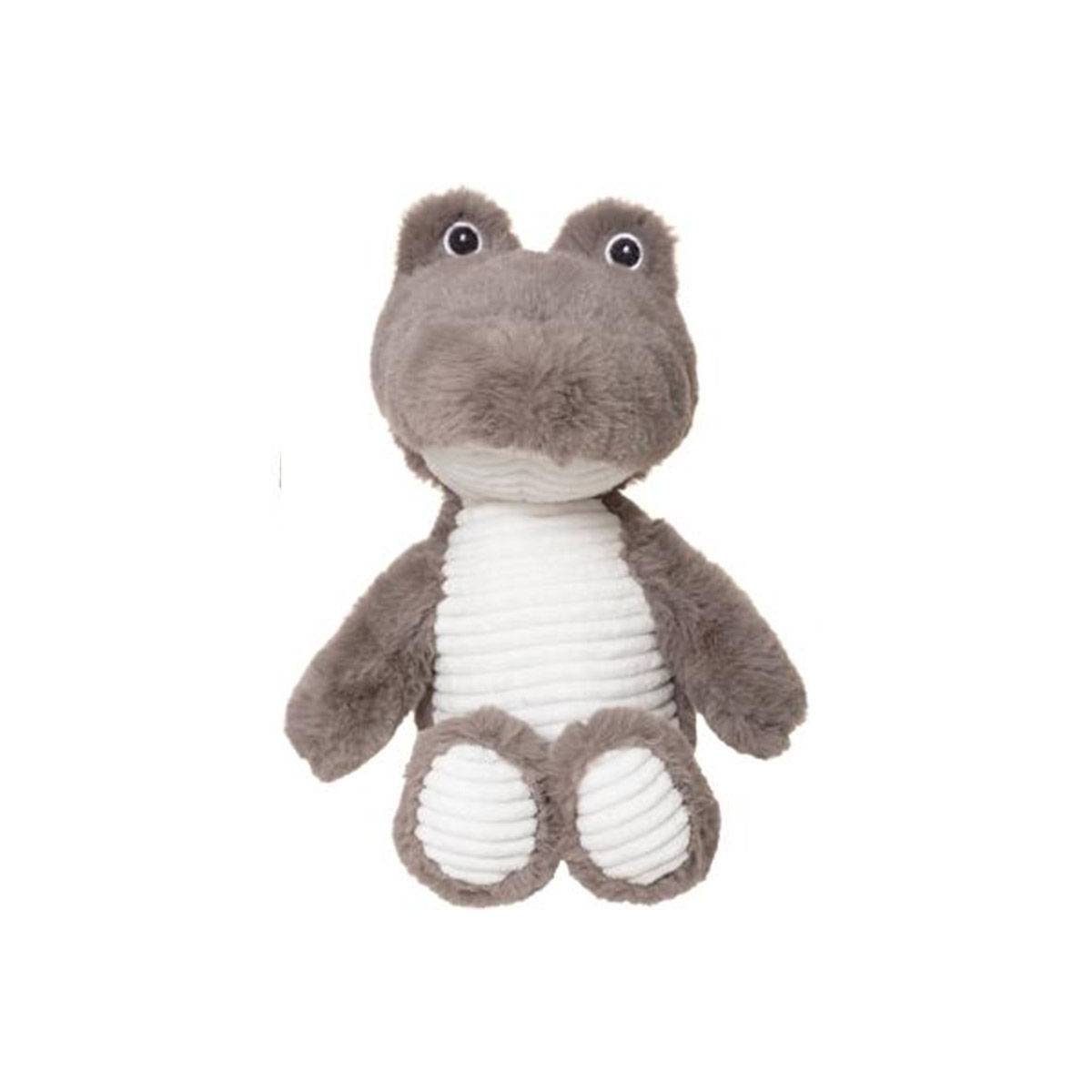 Peluche Enfant Déco "Croco" 30cm Gris - Image 2