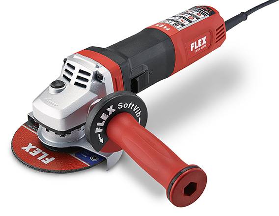 Meuleuse d'angle 1700 watts avec frein + vitesse variable Ø125 mm LBE 17-11 125 FLEX - avec accessoires - 447668 - Imagen 1