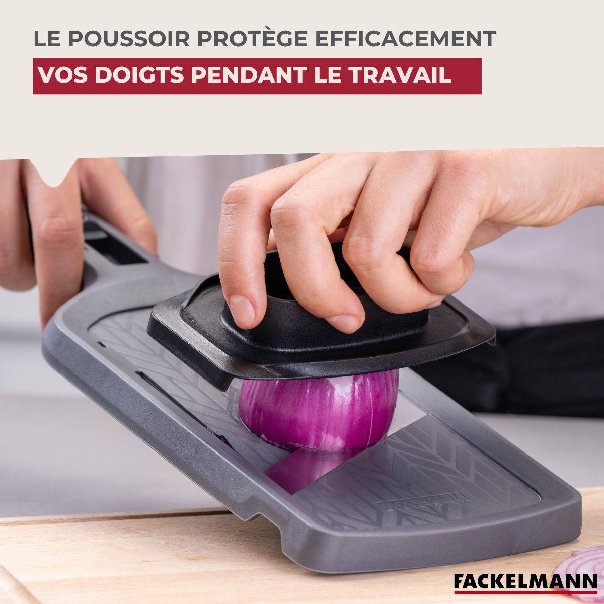 Mandoline réglable 4 hauteurs Fackelmann - Image 5