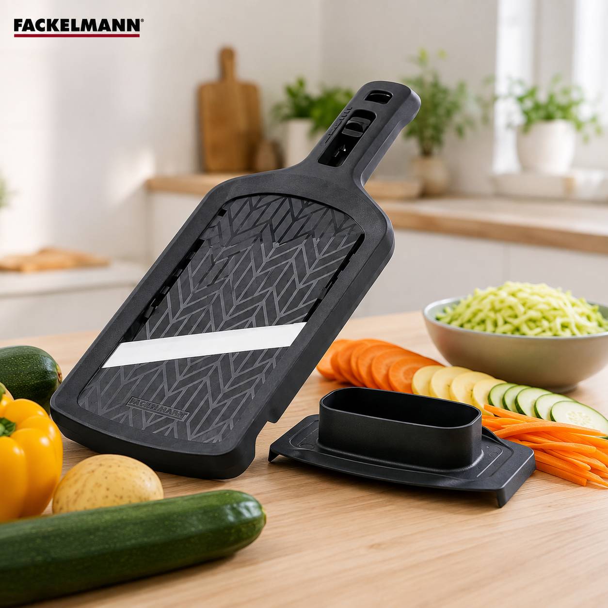 Mandoline réglable 4 hauteurs Fackelmann - Image 8