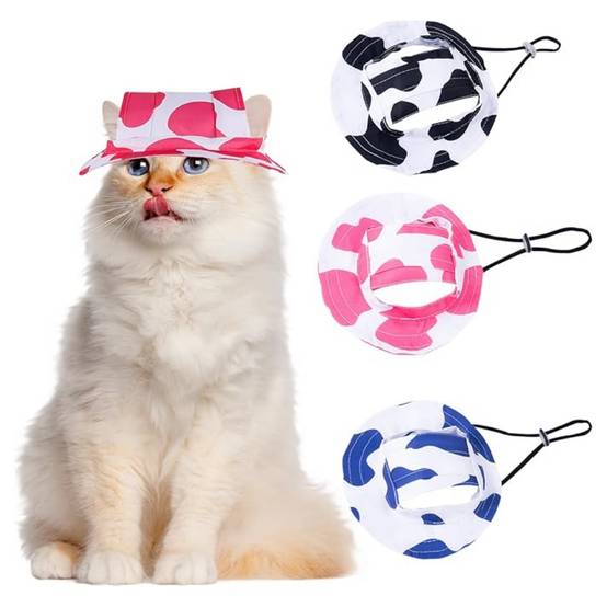 Chapeau de protection solaire pour chien en trois parties DtopbuyAge - Image 3