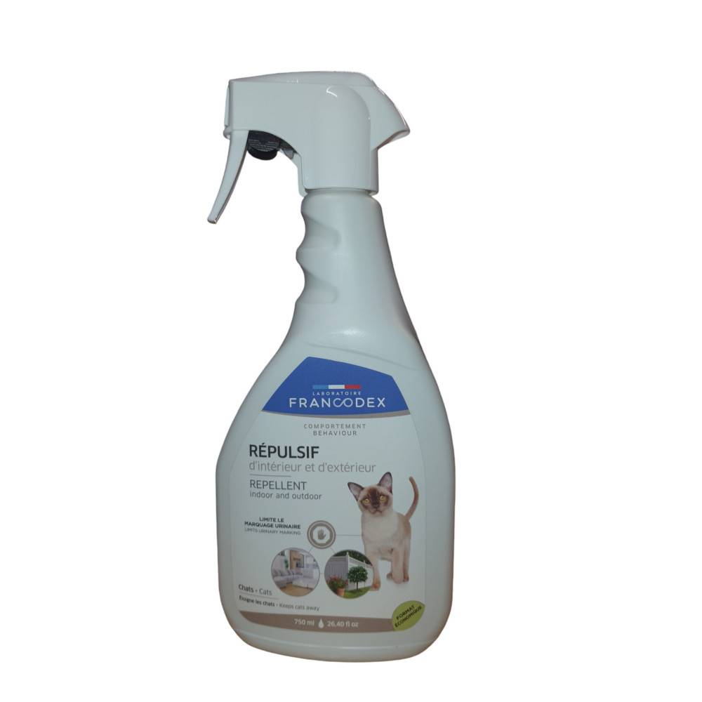 Francodex - Répulsif d'Intérieur et d'extérieur spray de 750 ml, Pour Chats - Image 4