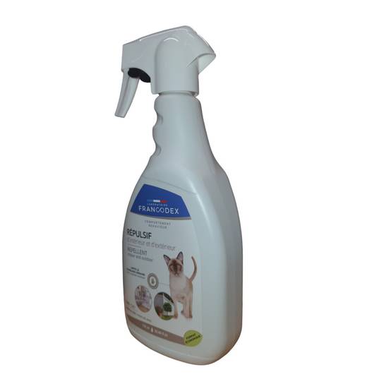 Francodex - Répulsif d'Intérieur et d'extérieur spray de 750 ml, Pour Chats - Image 1