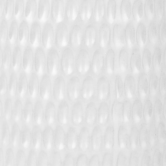 Beliani - Vase décoratif Grès Blanc LINZI - 14x14x25- Beliani - Image 6
