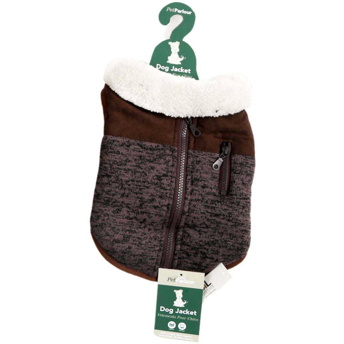Sil - Manteau fourrure pour chien Natural 25 cm