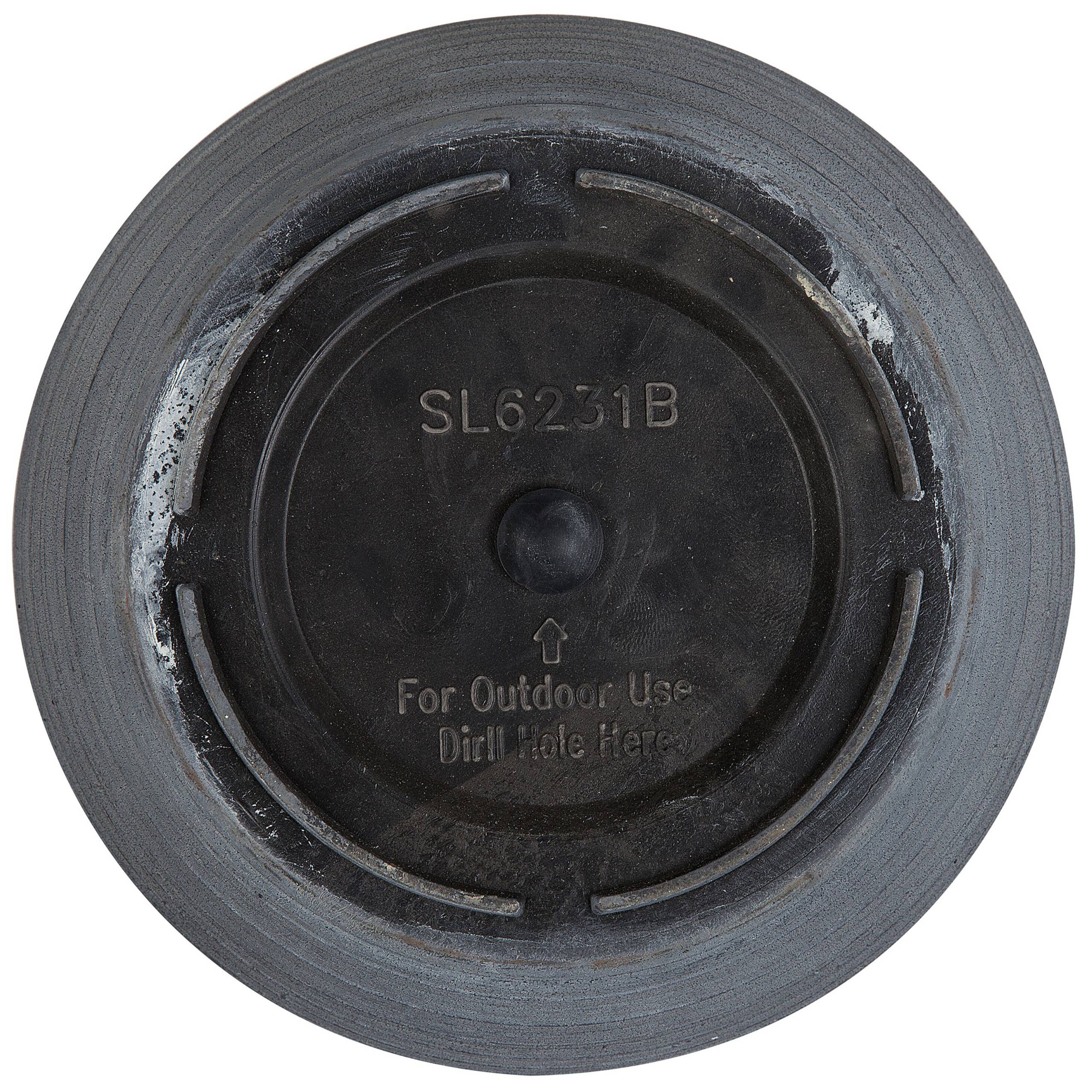 Cache-pot d'extérieur Fibre d'argile Gris KATALIMA - Beliani - Image 5