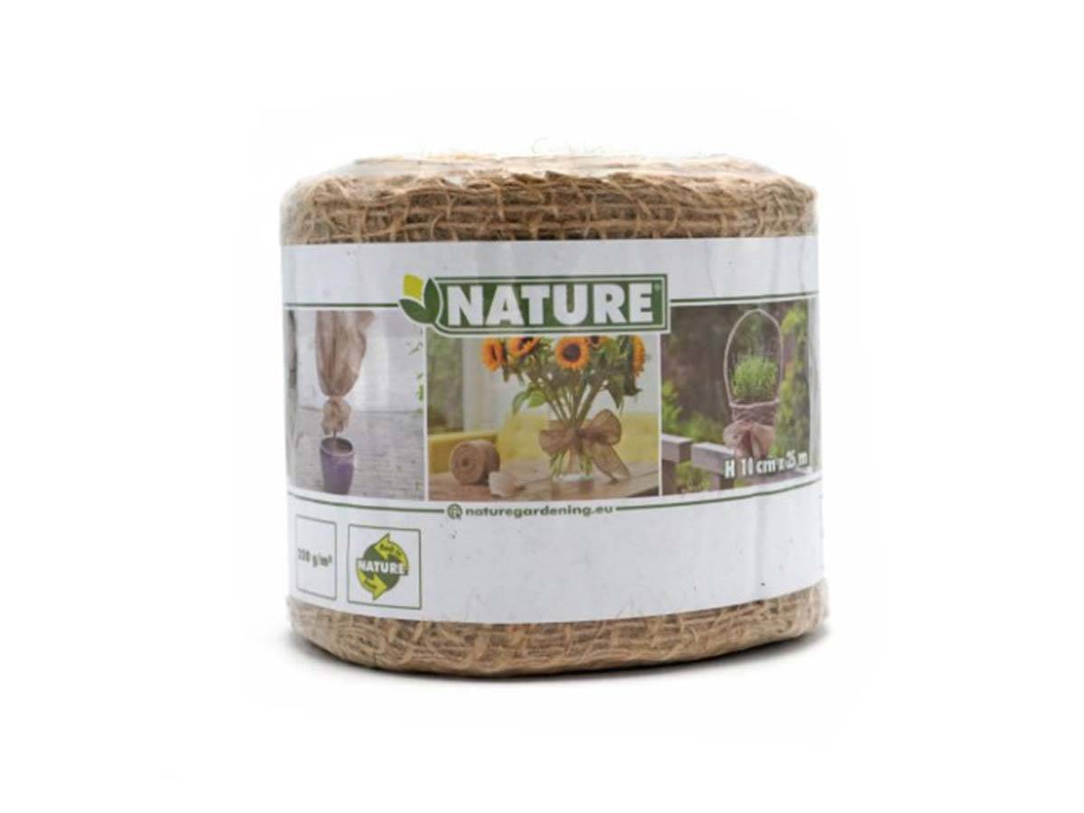 Nature - Rouleau de toile de jute tissée - Imagen 6