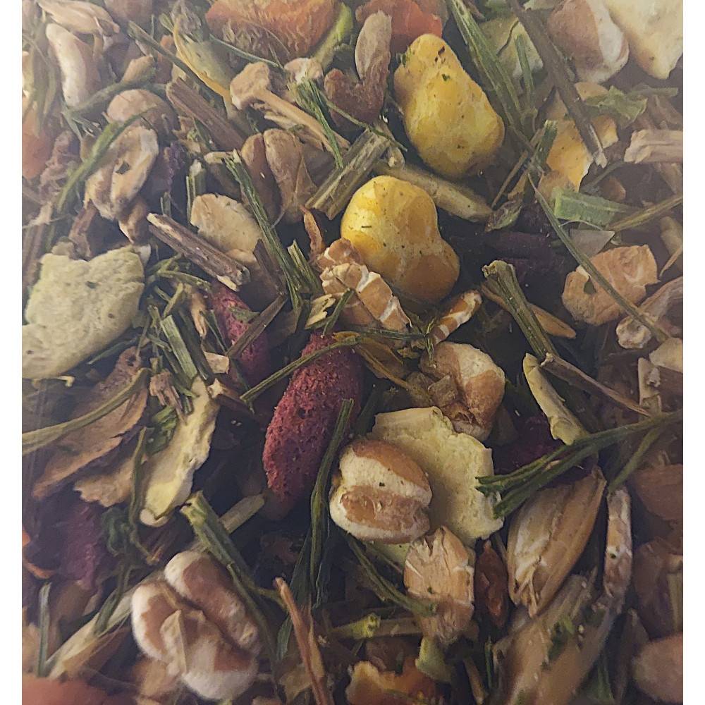 Friandise Mélange d'herbes Énergie Hompie seau 1,7 kg pour Lapin et Rongeur - Image 2