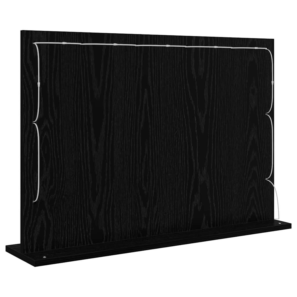 Maison Chic - Miroir de vanité Rectangulaire Chêne noir 80 x 15 x 18 cm Maison Chic - Image 6
