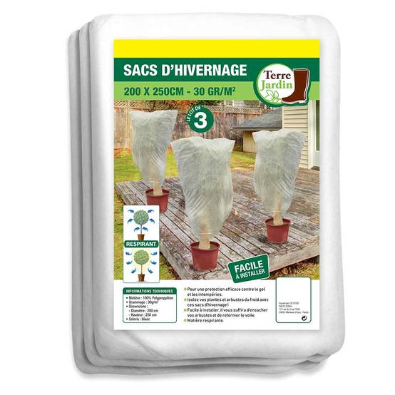 Housse d'hivernage - 2 X 2,5 M - lot de 3 - Image 2