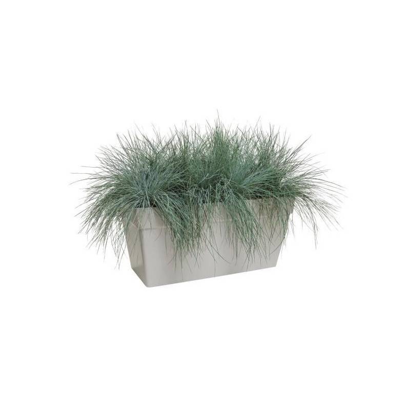 Elho - Elho Bac A Plantes Avec Roues Pour Terrasse - 70 Cm - Blanc - Imagen 2