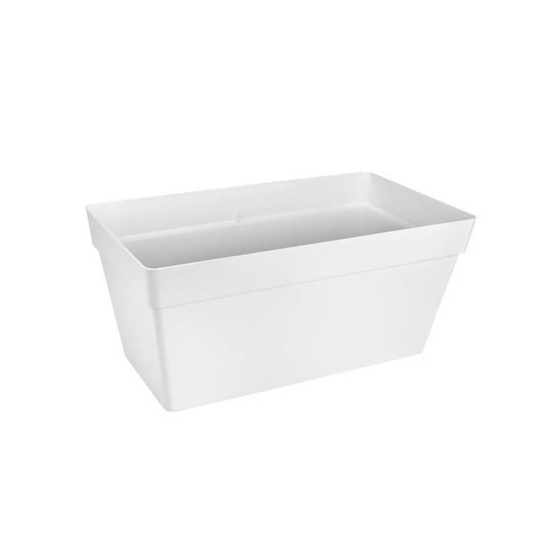 Elho - Elho Bac A Plantes Avec Roues Pour Terrasse - 70 Cm - Blanc - Imagen 1