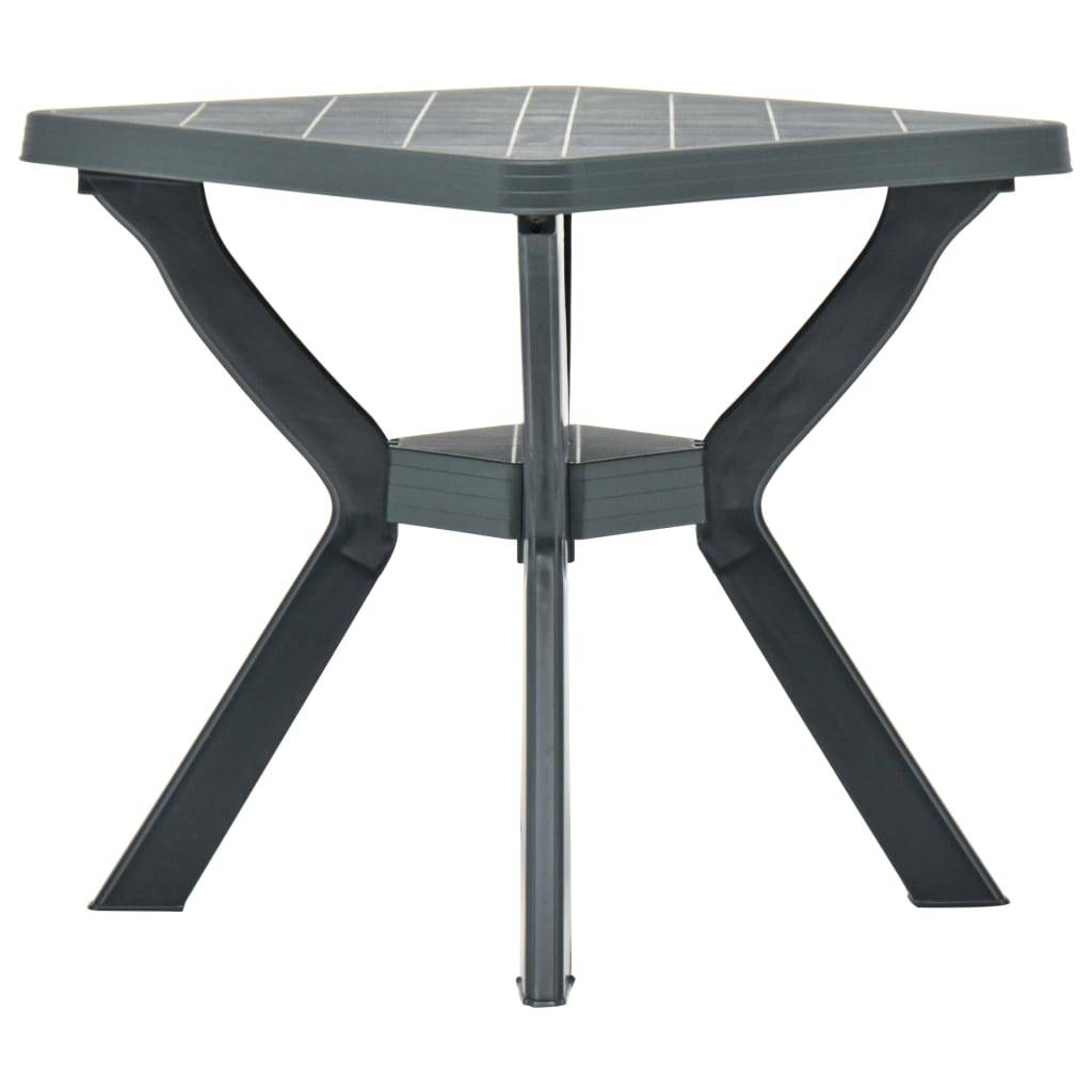 PANGIVO - Table de bistro plastique vert 70 x 70 x 72 cm - PANGIVO - Image 1
