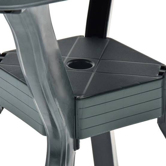 PANGIVO - Table de bistro plastique vert 70 x 70 x 72 cm - PANGIVO - Image 5