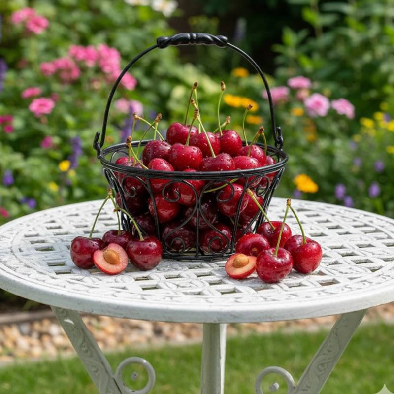 Cerisier nain Chérie Cherry - Nains de jardins® - Bon rendement - Pot de 4.5L - 30/60 cm - De 1,50 m à 2,00 m - Image 4