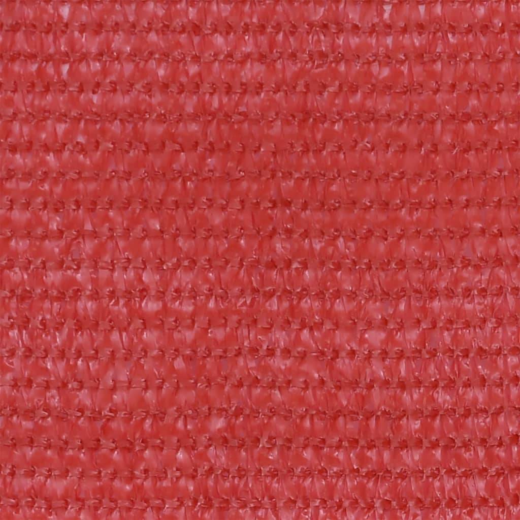 Helloshop26 - Écran de balcon brise pare vue protection confidentialité 75 x 300 cm PEHD rouge - Imagen 4