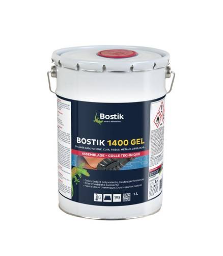 Bostik - Colle néoprène gel 1400 gel tube 125ml - BOSTIK - 30504070 - Image 2