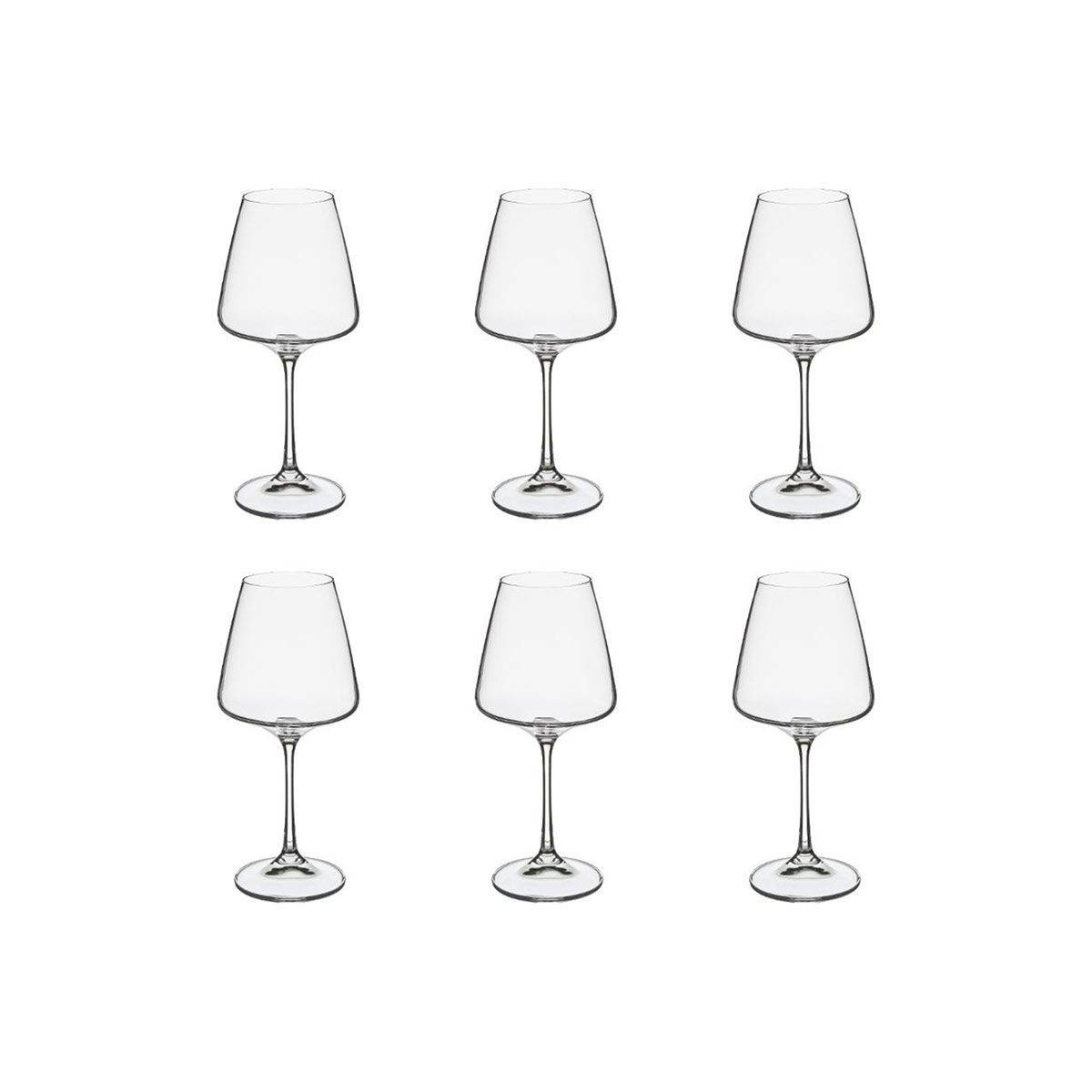 Lot de 6 Verres à Vin "Selenga" 36cl Transparent - Image 1
