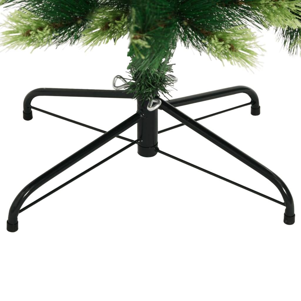 Vidaxl - Sapin de Noël artificiel à charnières avec support 210 cm vidaXL 356739 - Image 6