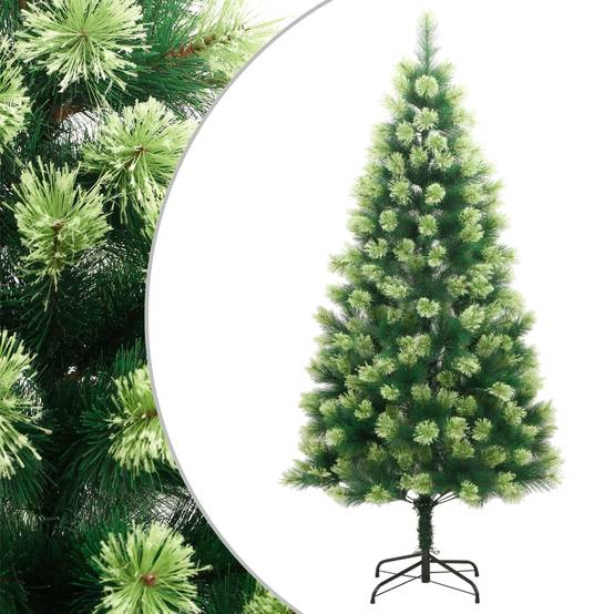 Vidaxl - Sapin de Noël artificiel à charnières avec support 210 cm vidaXL 356739 - Image 1