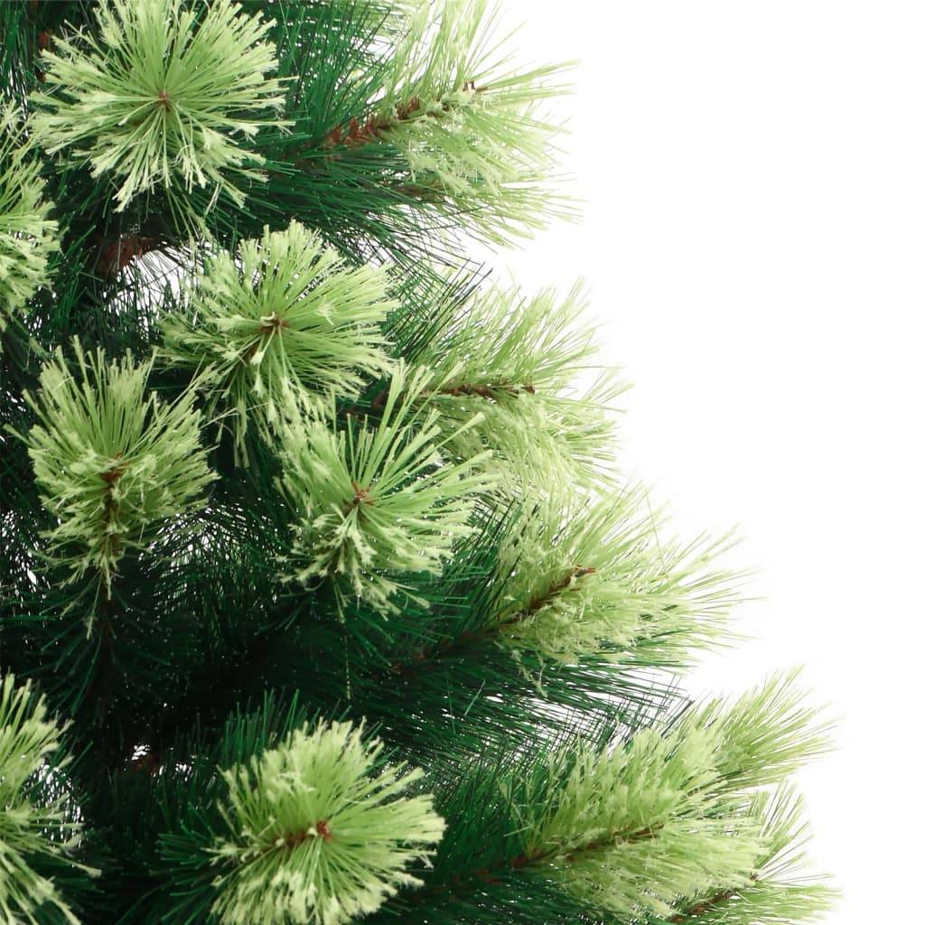 Vidaxl - Sapin de Noël artificiel à charnières avec support 210 cm vidaXL 356739 - Image 5