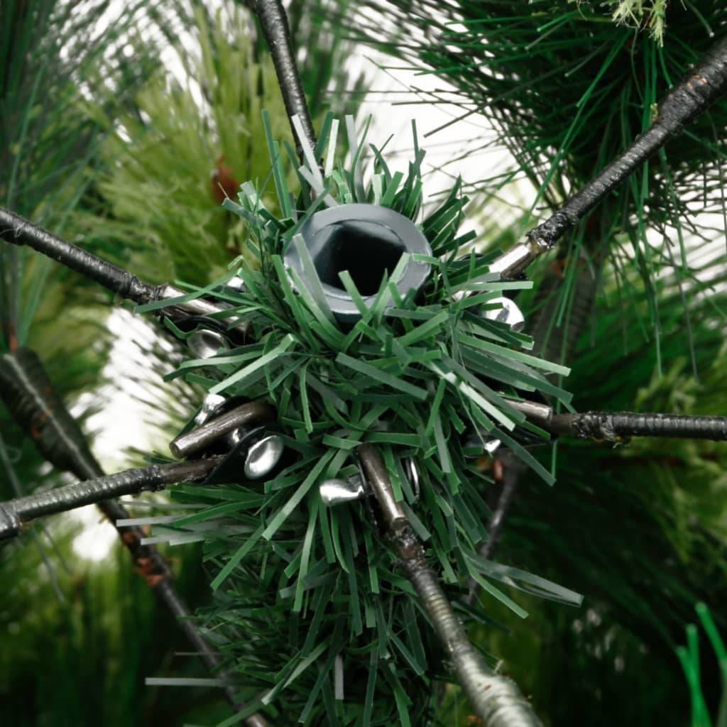 Vidaxl - Sapin de Noël artificiel à charnières avec support 210 cm vidaXL 356739 - Image 7
