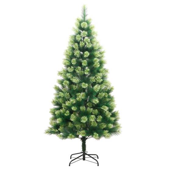 Vidaxl - Sapin de Noël artificiel à charnières avec support 210 cm vidaXL 356739 - Image 2