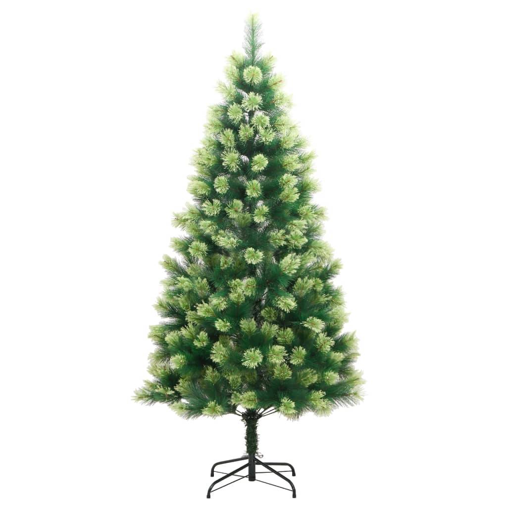 Vidaxl - Sapin de Noël artificiel à charnières avec support 210 cm vidaXL 356739 - Image 2