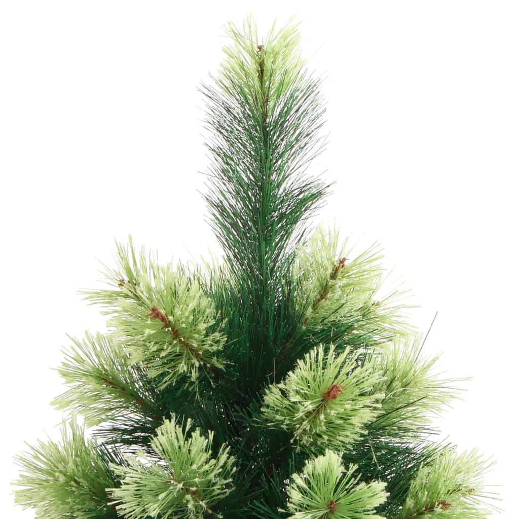 Vidaxl - Sapin de Noël artificiel à charnières avec support 210 cm vidaXL 356739 - Image 4