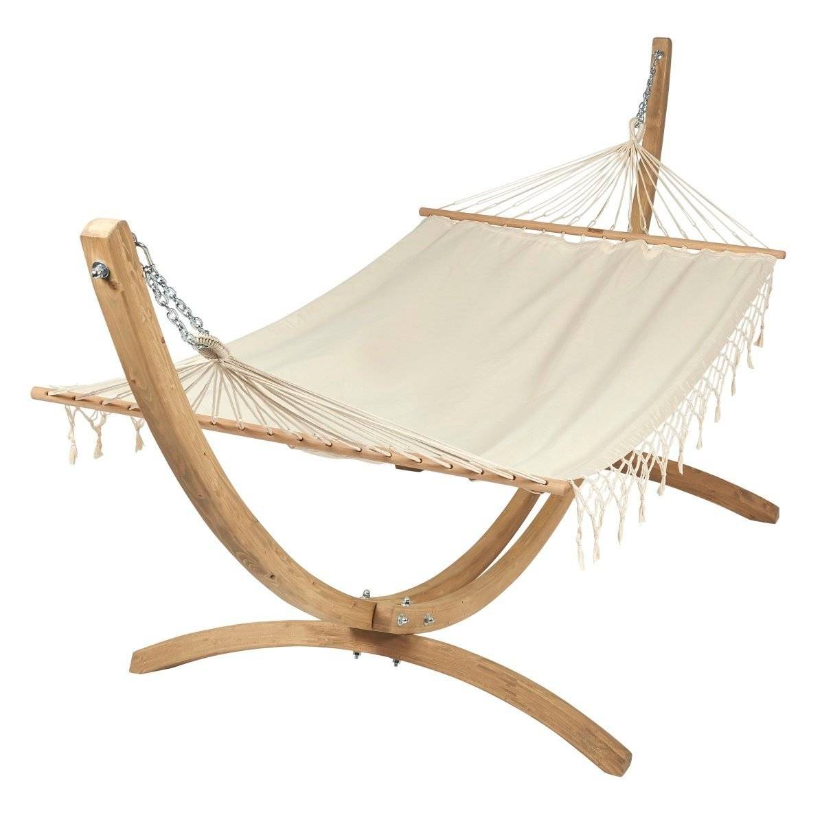 Jobek - Set Bois ESKAPADE 323x125x128 cm Écru à Franges certifié FSC Mix JOBEK - Imagen 1